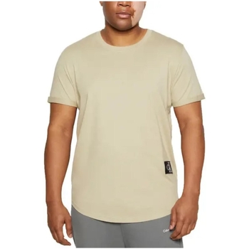Vêtements Homme T-shirts & Polos Calvin Klein Jeans T Shirt Homme  Ref 57182 RB8 Sable Beige