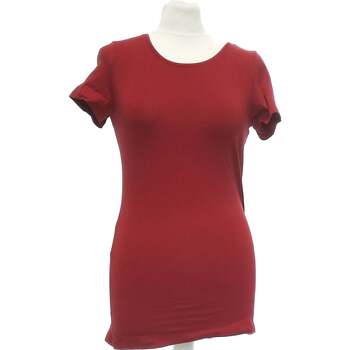 Vêtements Femme Gilets / Cardigans Esprit top manches courtes  36 - T1 - S Rouge Rouge