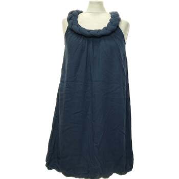 robe courte zara  robe courte  34 - t0 - xs bleu 
