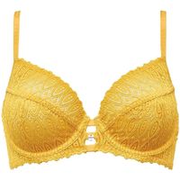 Sous-vêtements Femme Corbeilles & balconnets Morgan Soutien-gorge corbeille jaune Jeanne Jaune