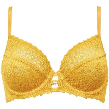 Sous-vêtements Femme Walk & Fly Morgan Soutien-gorge corbeille jaune Jeanne Jaune