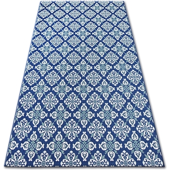Maison & Déco Tapis Rugsx Tapis EN CORDE SIZAL COLOR 19246/699 Fleurs 160x230 cm Bleu