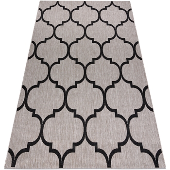 tapis rugsx  tapis en corde sizal floorlux 20608 treillis 140x200 cm 