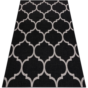 tapis rugsx  tapis en corde sizal floorlux 20608 treillis 80x150 cm 
