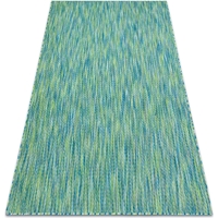 OFFREZ LA MODE EN CADEAU Tapis Rugsx Moderno FISY tapis SIZAL 20776 Zigzag, mélange bl 180x270 cm Bleu