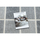 Maison & Déco Tapis Rugsx Tapis SPRING 20426332 carrés cadre à cordes, 80x150 cm Gris