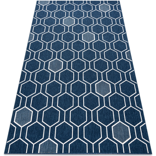 Maison & Déco Tapis Rugsx Tapis SPRING 20404994 Hexagone, à cordes, à 80x150 cm Bleu