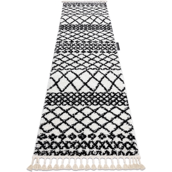 Maison & Déco Tapis Rugsx Le tapis, le tapis de couloir BERBERE SAFI blanc - 80x300 cm Blanc