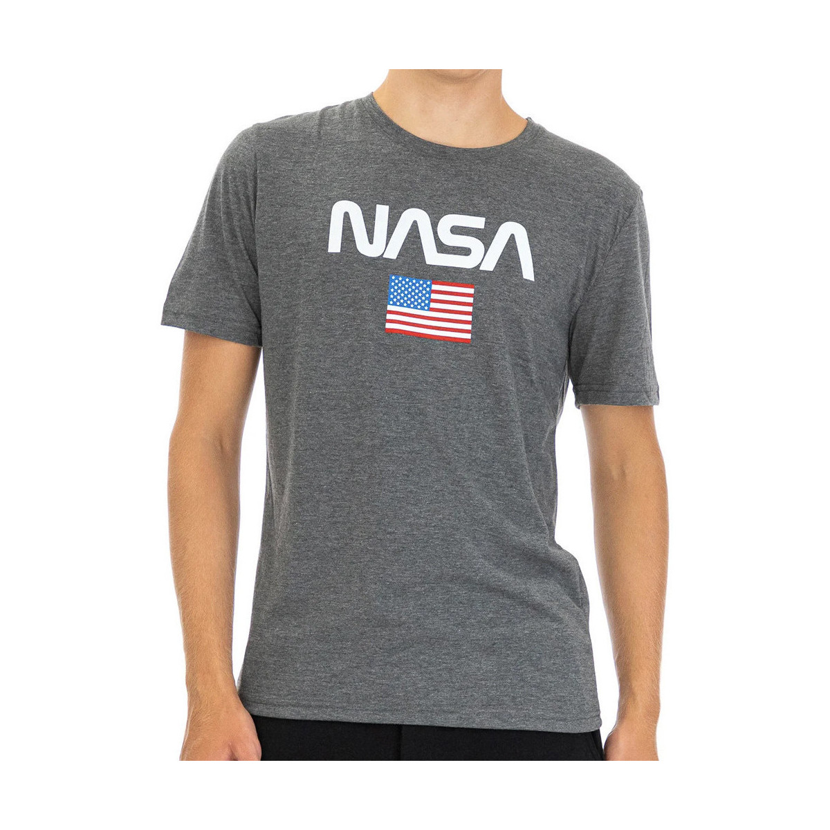 Vêtements Homme T-shirts & Polos Nasa -NASA40T Gris