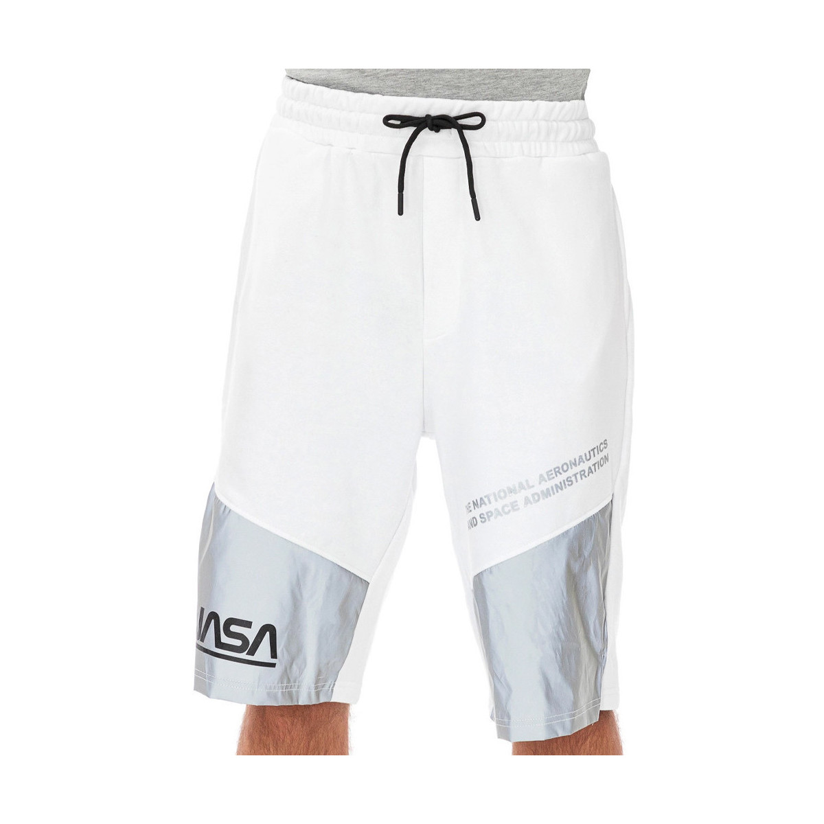 Vêtements Homme Shorts / Bermudas Nasa -NASA25S Blanc
