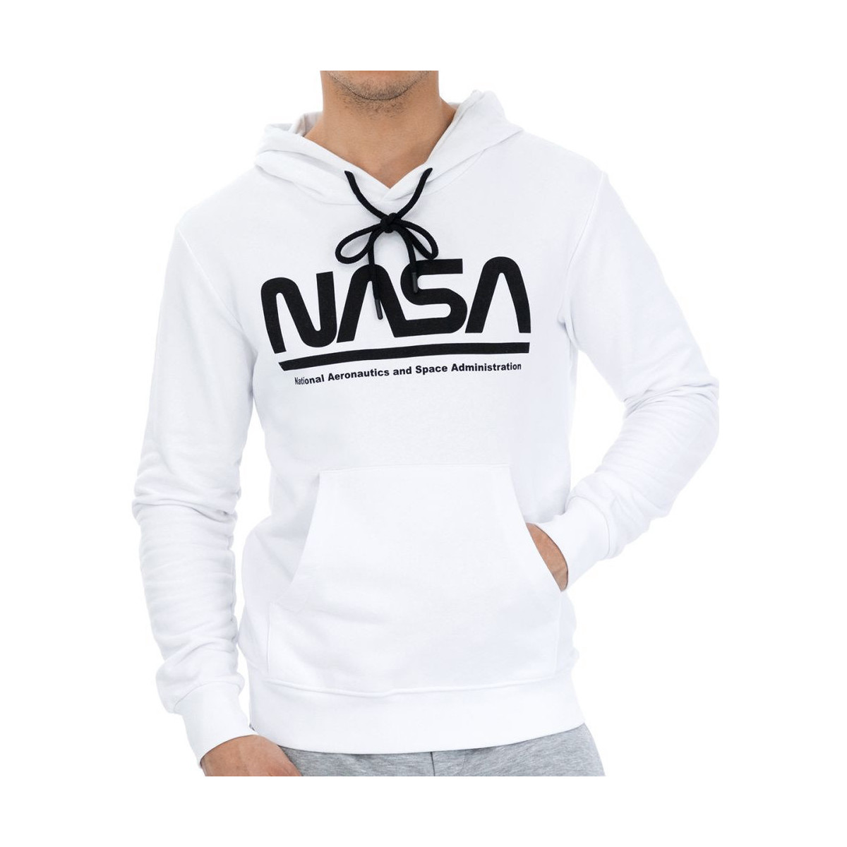 Vêtements Homme Sweats Nasa -NASA05H Blanc