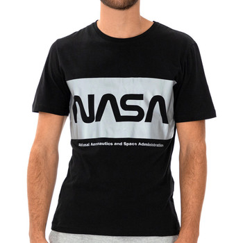 Vêtements Homme T-shirts & Polos Nasa -NASA22T Noir