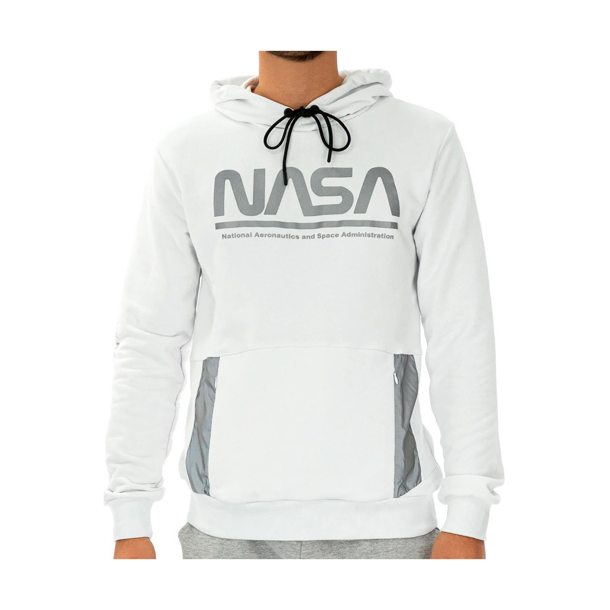 Vêtements Homme Sweats Nasa -NASA23H Blanc