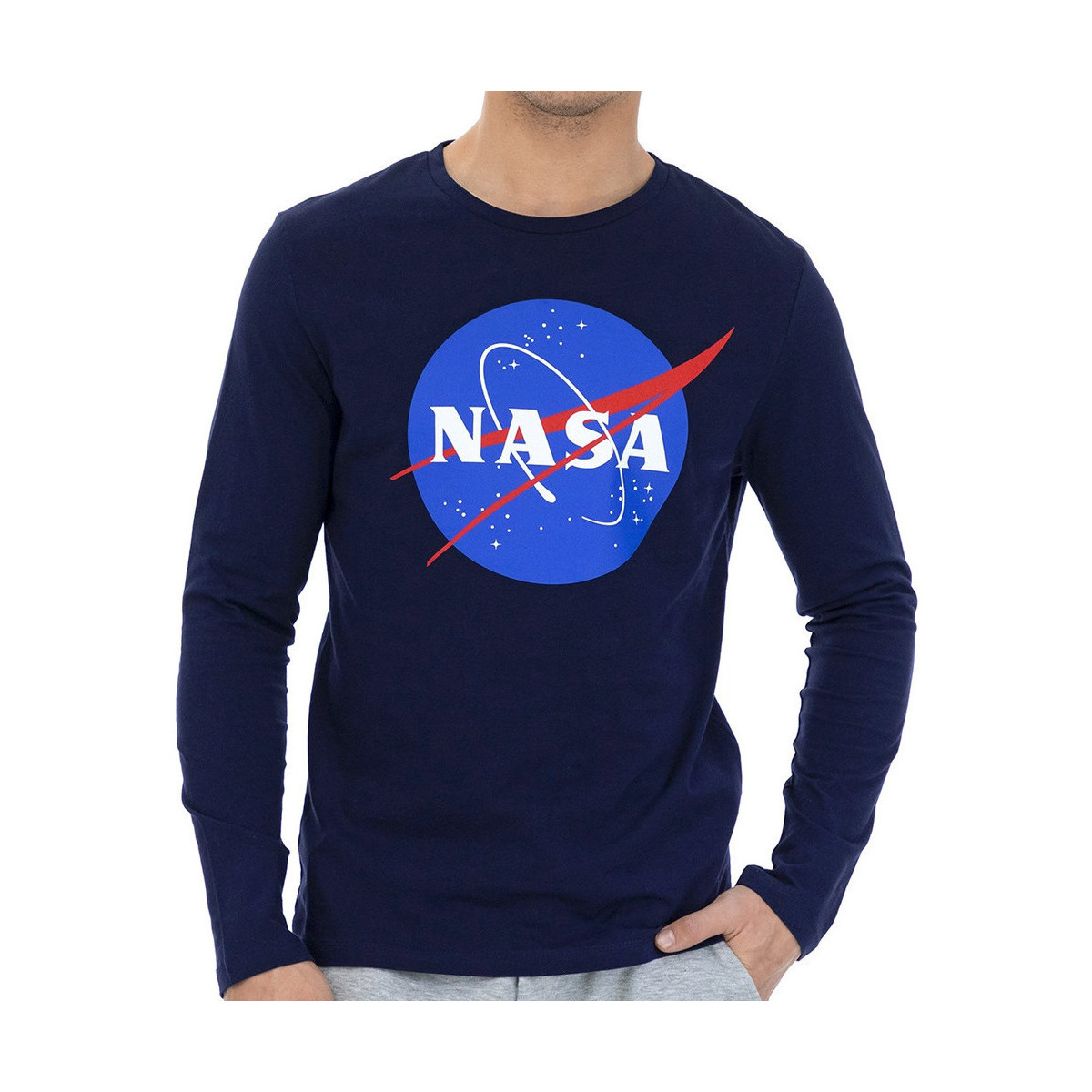 Vêtements Homme Sweats Nasa -NASA11S Bleu