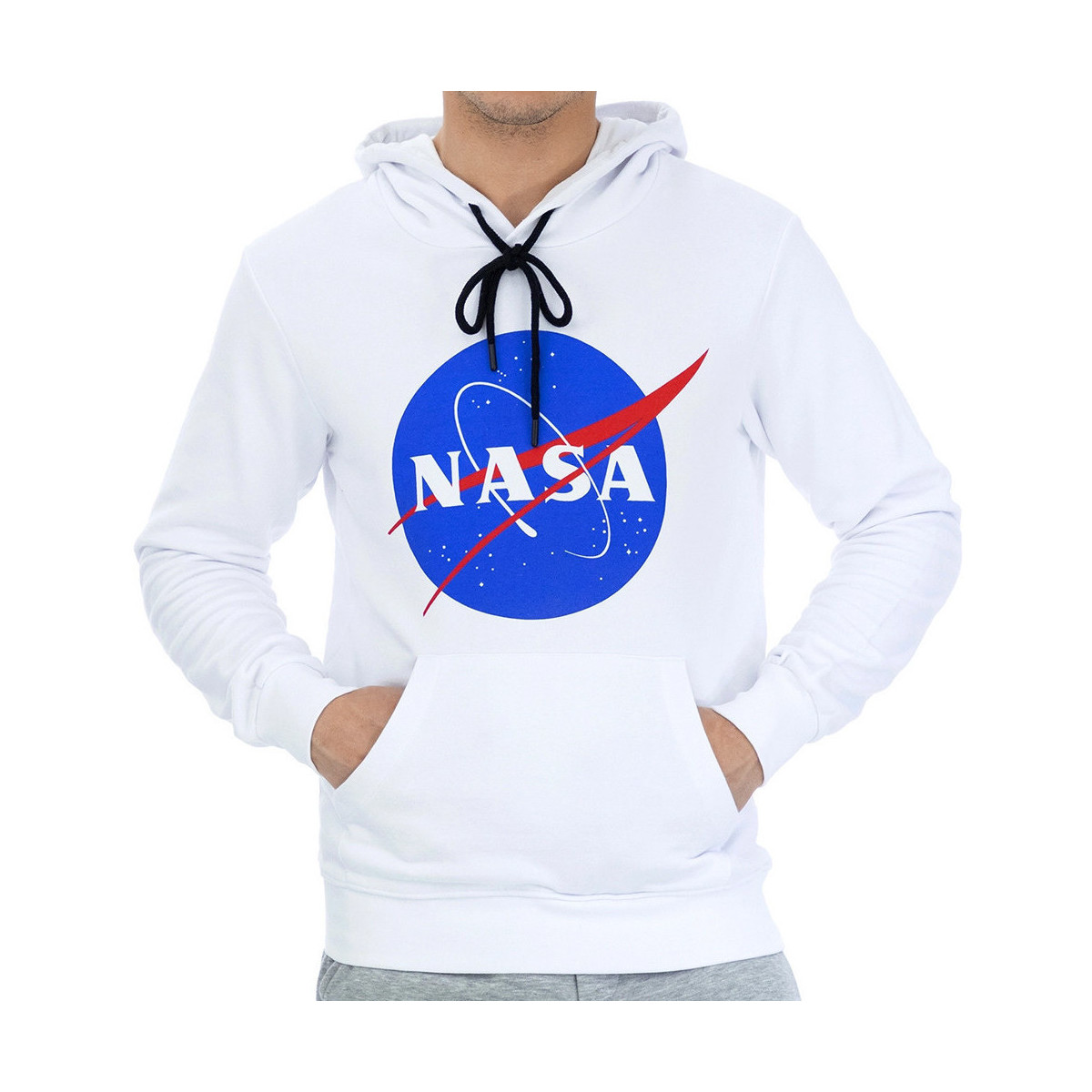 Vêtements Homme Sweats Nasa -NASA51H Blanc