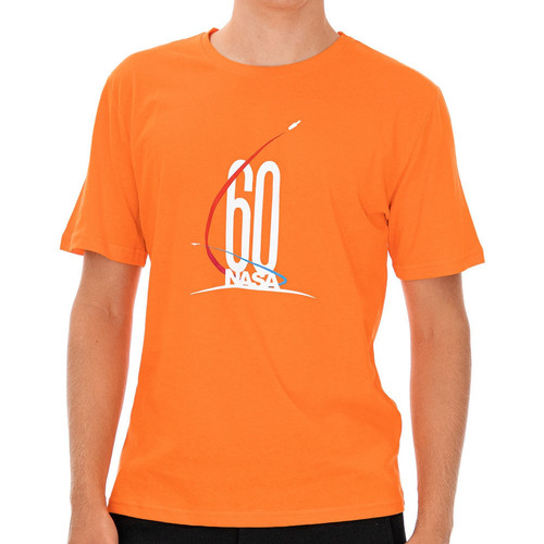 Vêtements Homme T-shirts manches courtes Nasa -NASA52T Orange