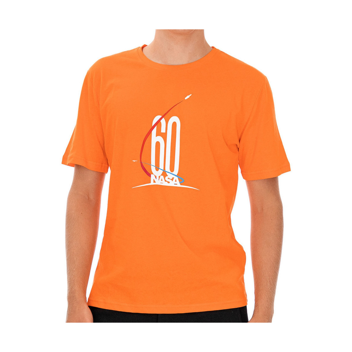 Vêtements Homme Daily Paper Estan logo-embroidered T-shirt -NASA52T Orange