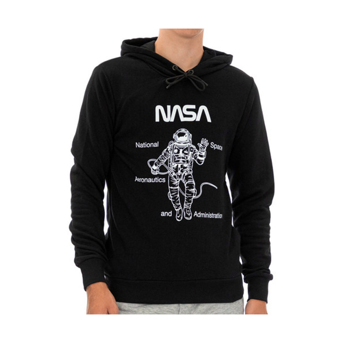 Vêtements Homme Sweats Nasa -NASA65H Noir