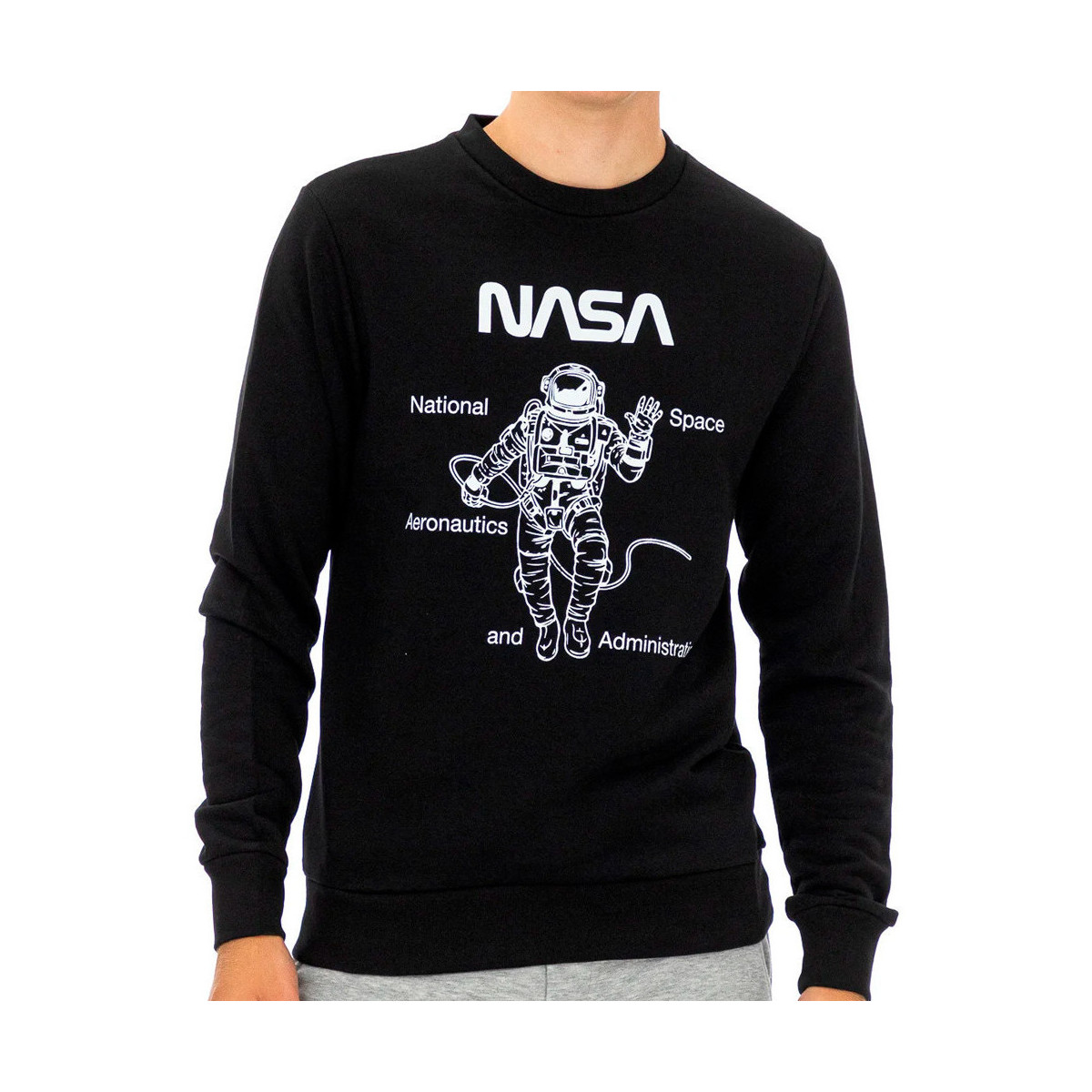 Vêtements Homme Sweats Nasa -NASA64S Noir