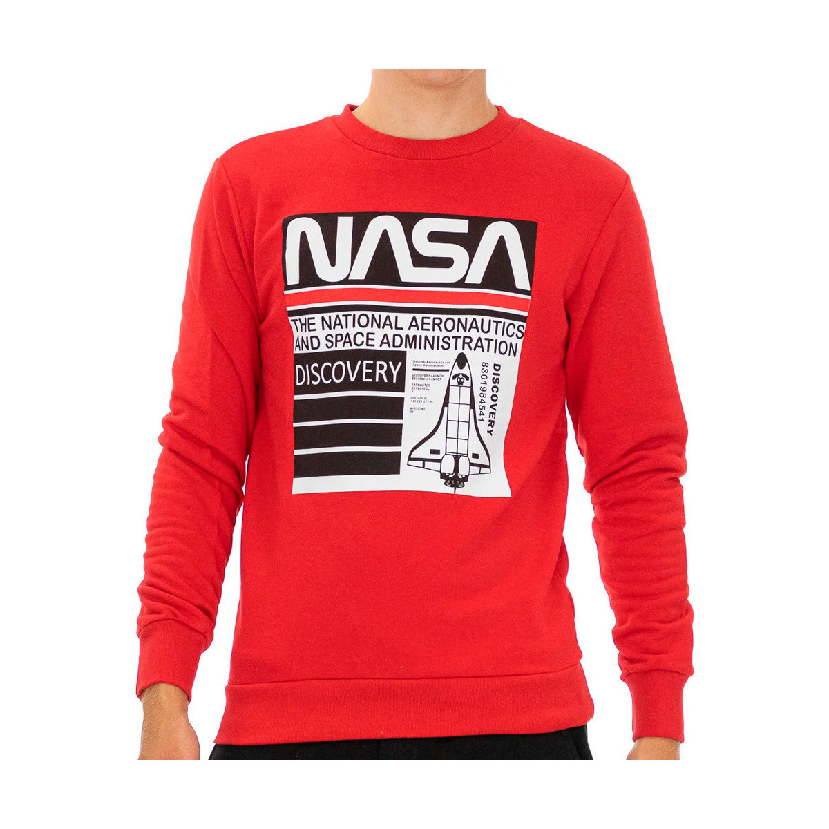 Vêtements Homme Sweats Nasa -NASA58S Rouge