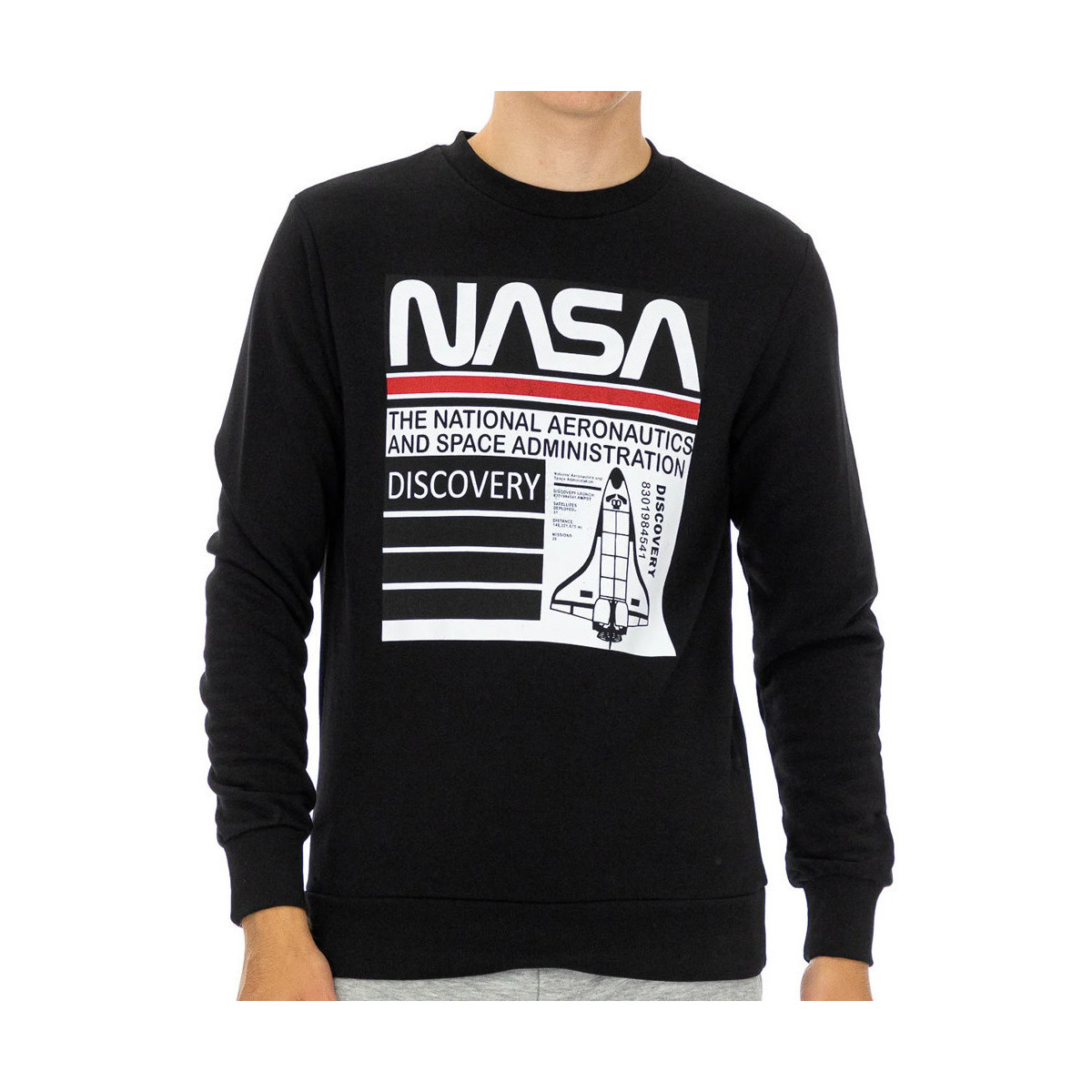 Vêtements Homme Sweats Nasa -NASA58S Noir