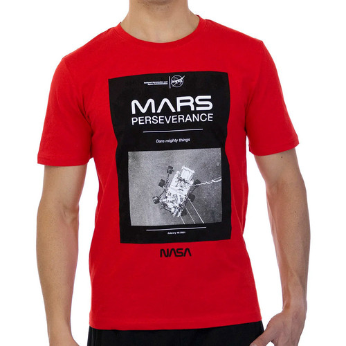 Vêtements Homme Jack & Jones Nasa -MARS01T Rouge