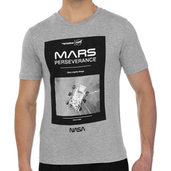 Vêtements Homme T-shirts manches courtes Nasa -MARS01T Gris