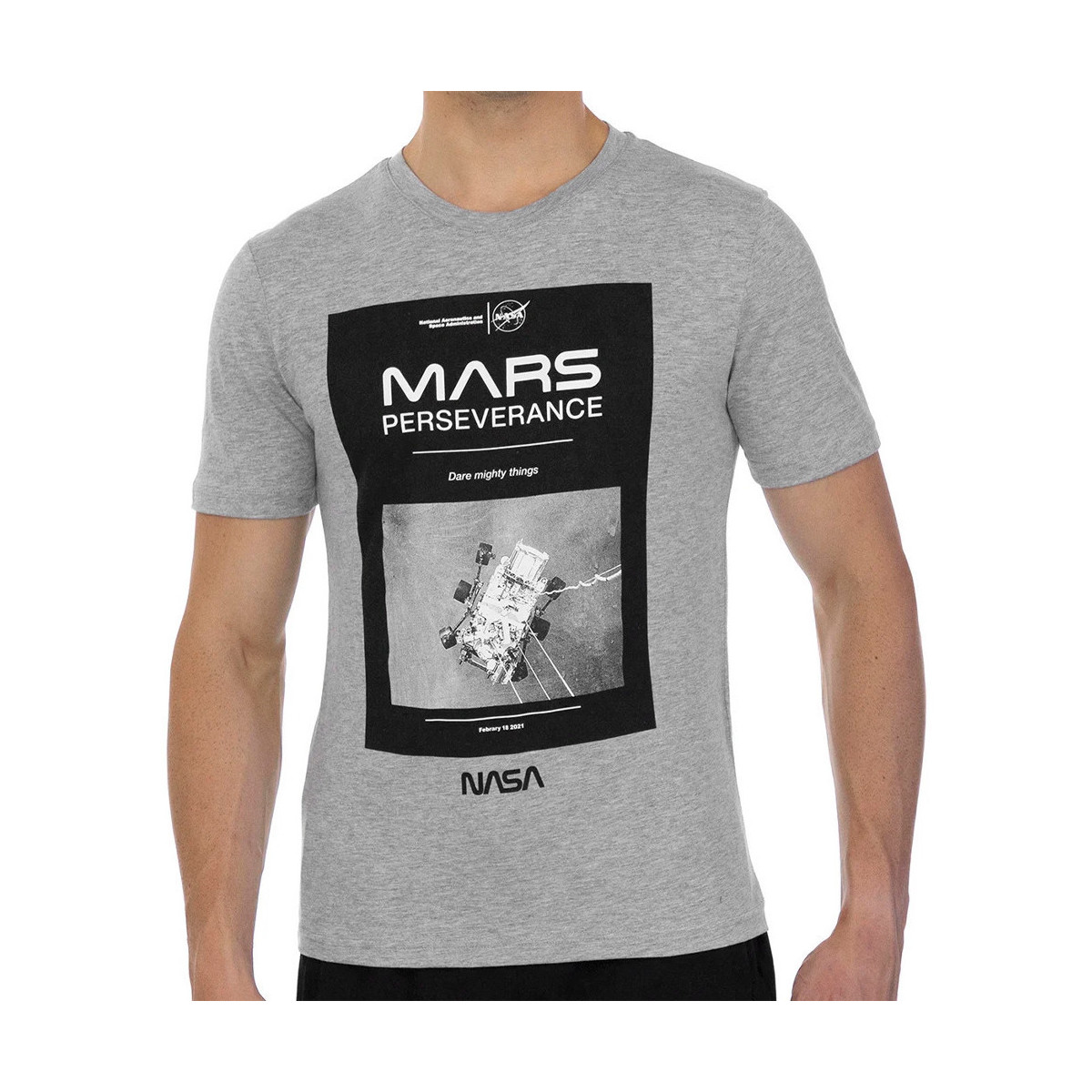 Vêtements Homme T-shirts & Polos Nasa -MARS01T Gris