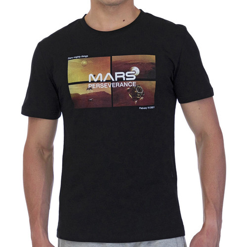 Vêtements Homme Utilisez au minimum 1 lettre minuscule Nasa -MARS07T Noir