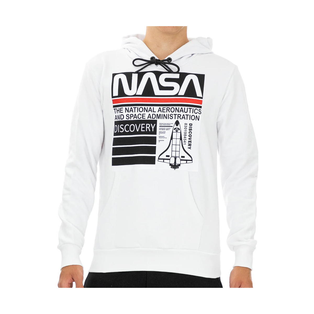 Vêtements Homme Sweats Nasa -NASA59H Blanc