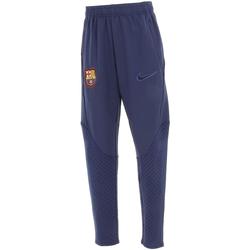 Vêtements Garçon Pantalons cent Nike Barca  pant  jr fcb barcelone Bleu marine / bleu nuit