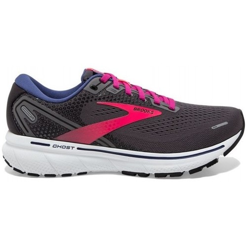 Chaussures Femme this Brooks shoe adds features for better trail adventures Brooks CHAUSSURES GHOST 14 - PEARL/BLACK/PINK - 37,5 Noir