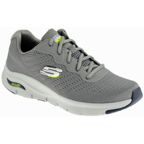 Chaussures Homme Baskets mode Skechers Infinity Cool Gris