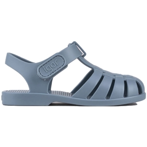 Chaussures Enfant Trois Kilos Sept IGOR Baby Sandals Clasica V - Ocean Bleu