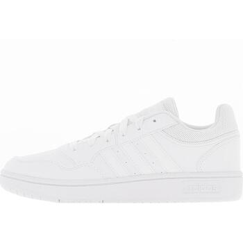 Chaussures Garçon Baskets mode adidas Originals Hoops 3.0 k blanc blanc Blanc