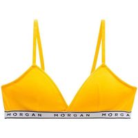 Sous-vêtements Fille W RALLE PRINTED RECYCLED DOWN JACKET Morgan Soutien-gorge triangle coques amovibles en coton jaune Isa Jaune