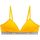 Sous-vêtements Fille Triangles / Sans armatures Morgan Soutien-gorge triangle coques amovibles en coton jaune Isa Jaune