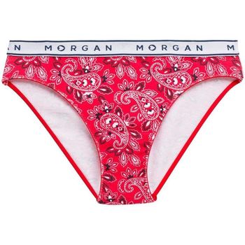 Sous-vêtements Fille La Fiancee Du Me Morgan Slip en coton rouge Isa Rouge