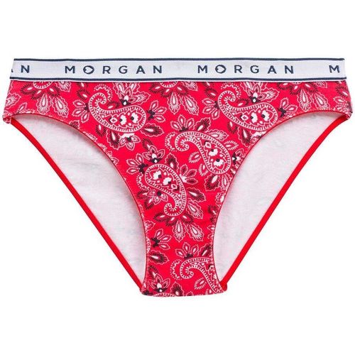 Sous-vêtements Fille Rideaux / stores Morgan Slip en coton rouge Isa Rouge