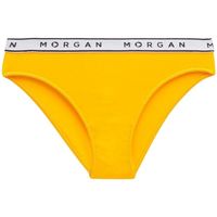 Sous-vêtements Fille Culottes & slips Morgan Slip en coton jaune Isa Jaune