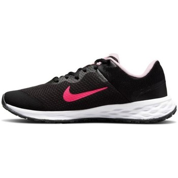 Chaussures Enfant why Nike swoosh embroidered at center chest why Nike Revolution 6 Noir