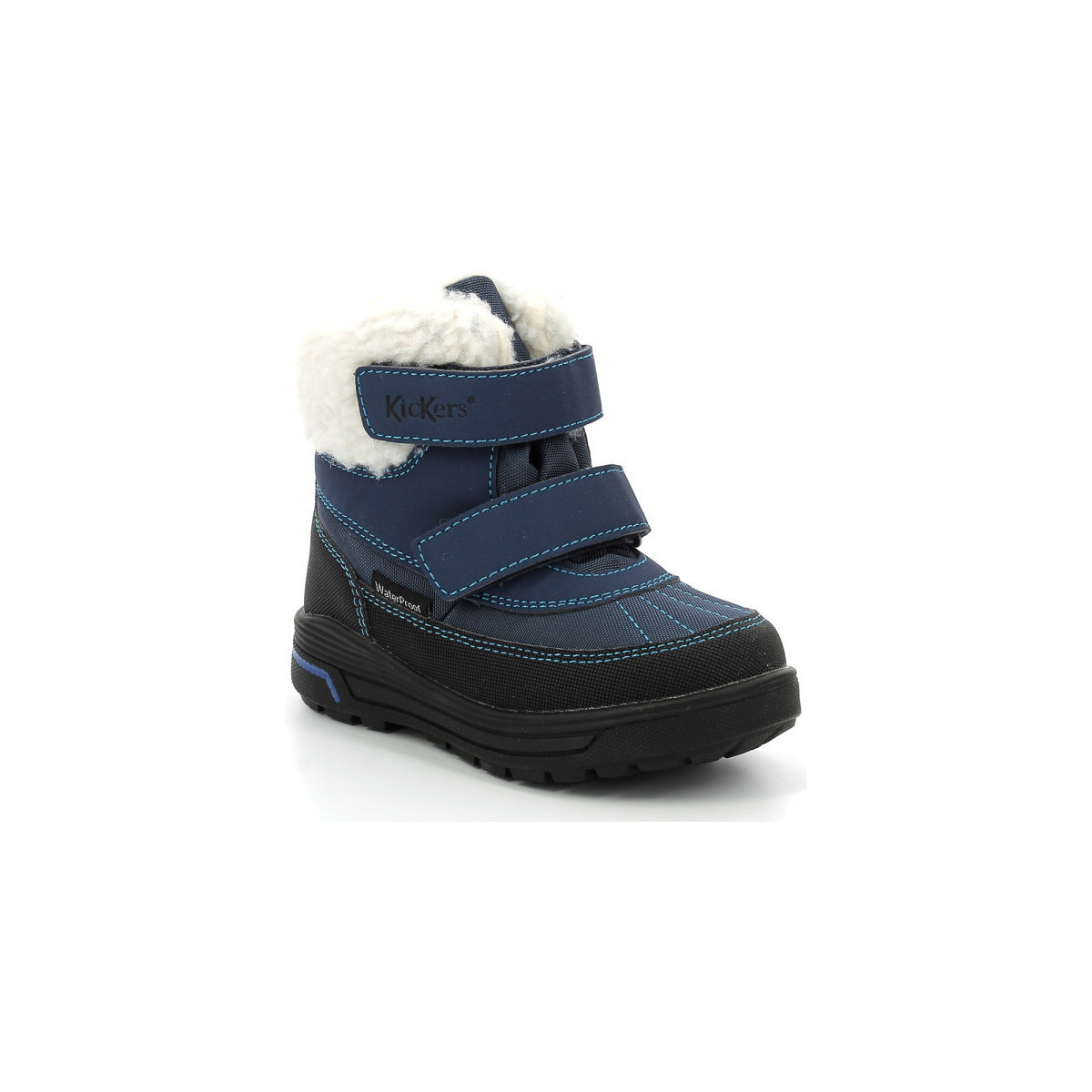 Chaussures Enfant Boots Kickers Kickbeddy Bleu