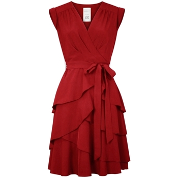 Vêtements Femme Robes longues Chic Star 86704 Rouge
