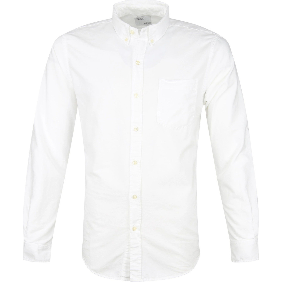 Vêtements Homme Chemises manches longues Colorful Standard Chemise Blanche Blanc