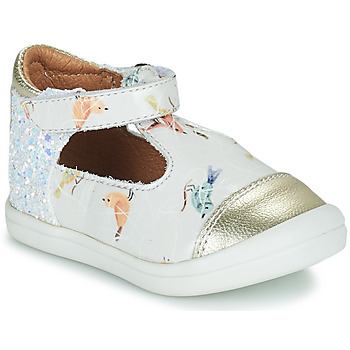 Chaussures Fille Ballerines / babies GBB MELISSA Blanc