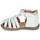 Chaussures Fille Sandales et Nu-pieds GBB JINETTE Blanc