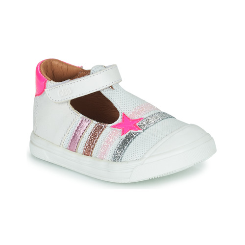 Chaussures Fille Baskets montantes GBB LUISON Blanc