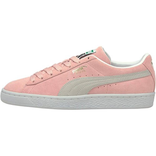 Chaussures Homme Baskets summer Puma Future Basket Cuir Suede Classic XXI Homme Rose