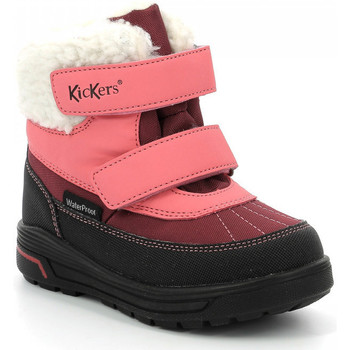 Chaussures Enfant con Boots Kickers Kickbeddy Rose