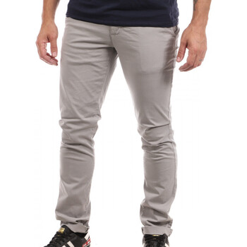 Vêtements Homme Chinos / Carrots Paname Brothers PB-COSTA 2 Gris